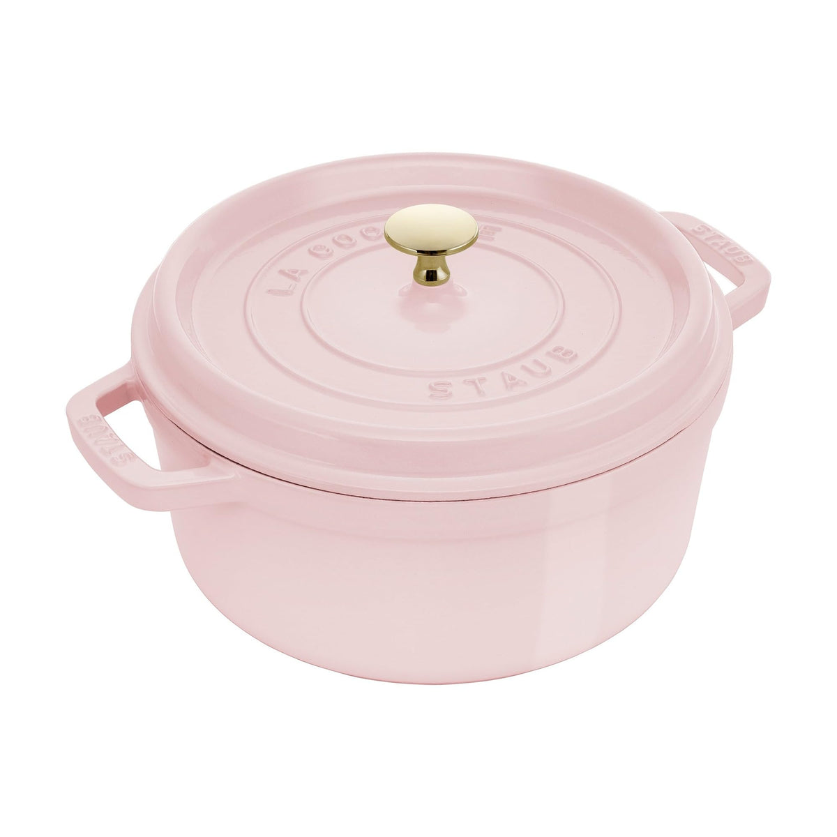 Round Cast Iron Dutch Oven With Enameled Interior