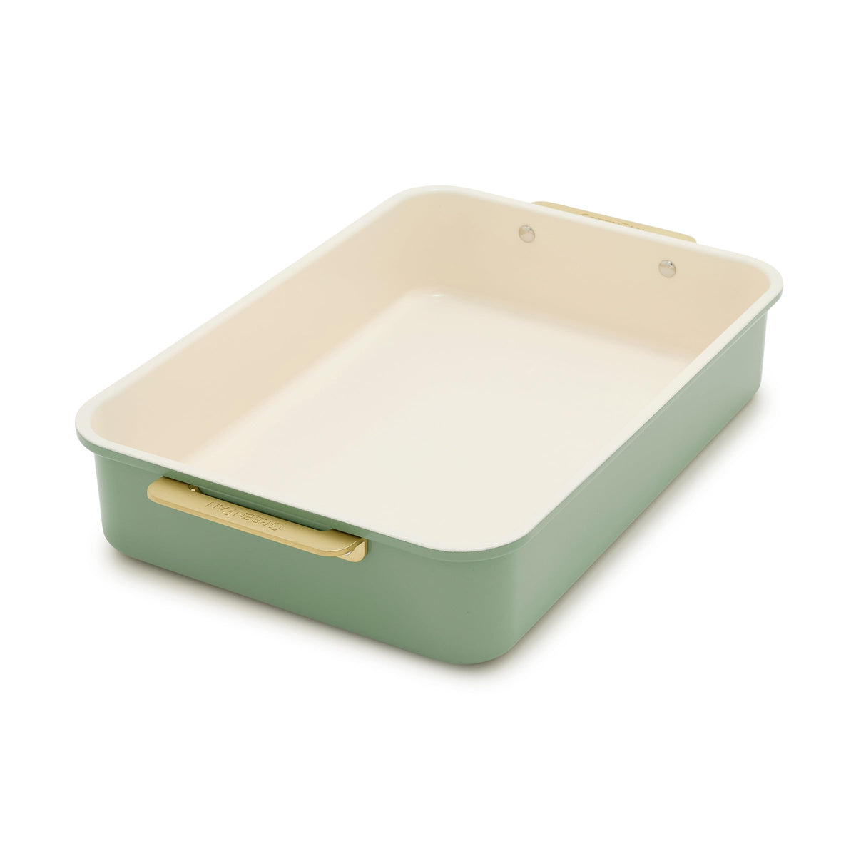 Ceramic Bakeware Set With Refined Gold Handles