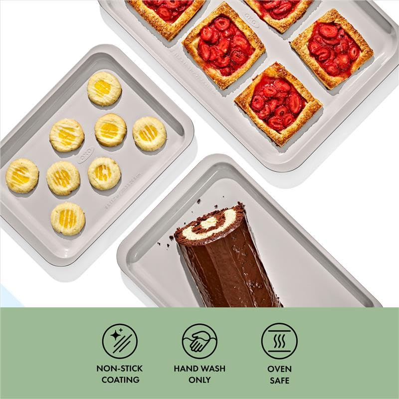 Ceramic Coated Nonstick Pan With Easy-Release Finish