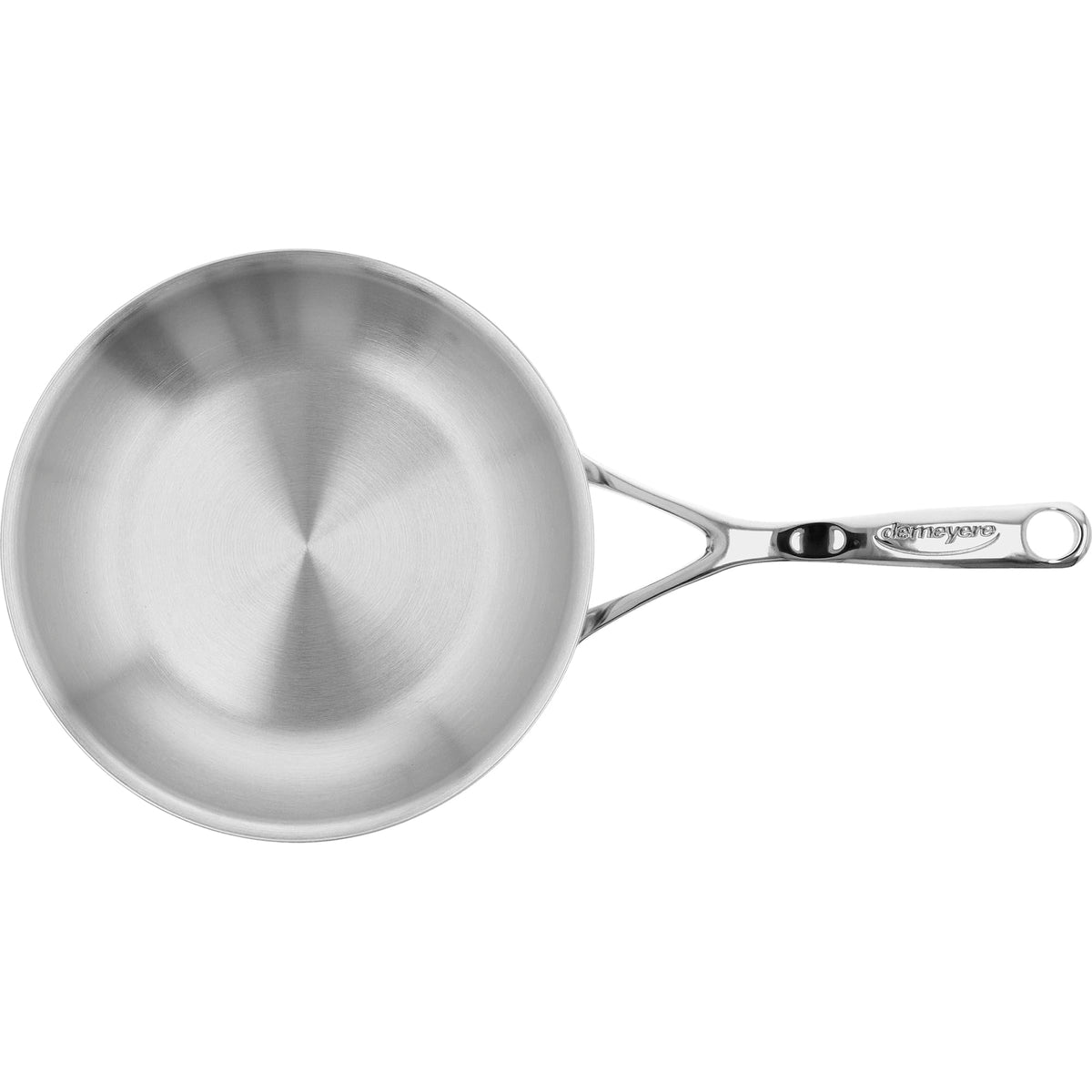 Proline Stainless Steel Fry Pan for Even Heating