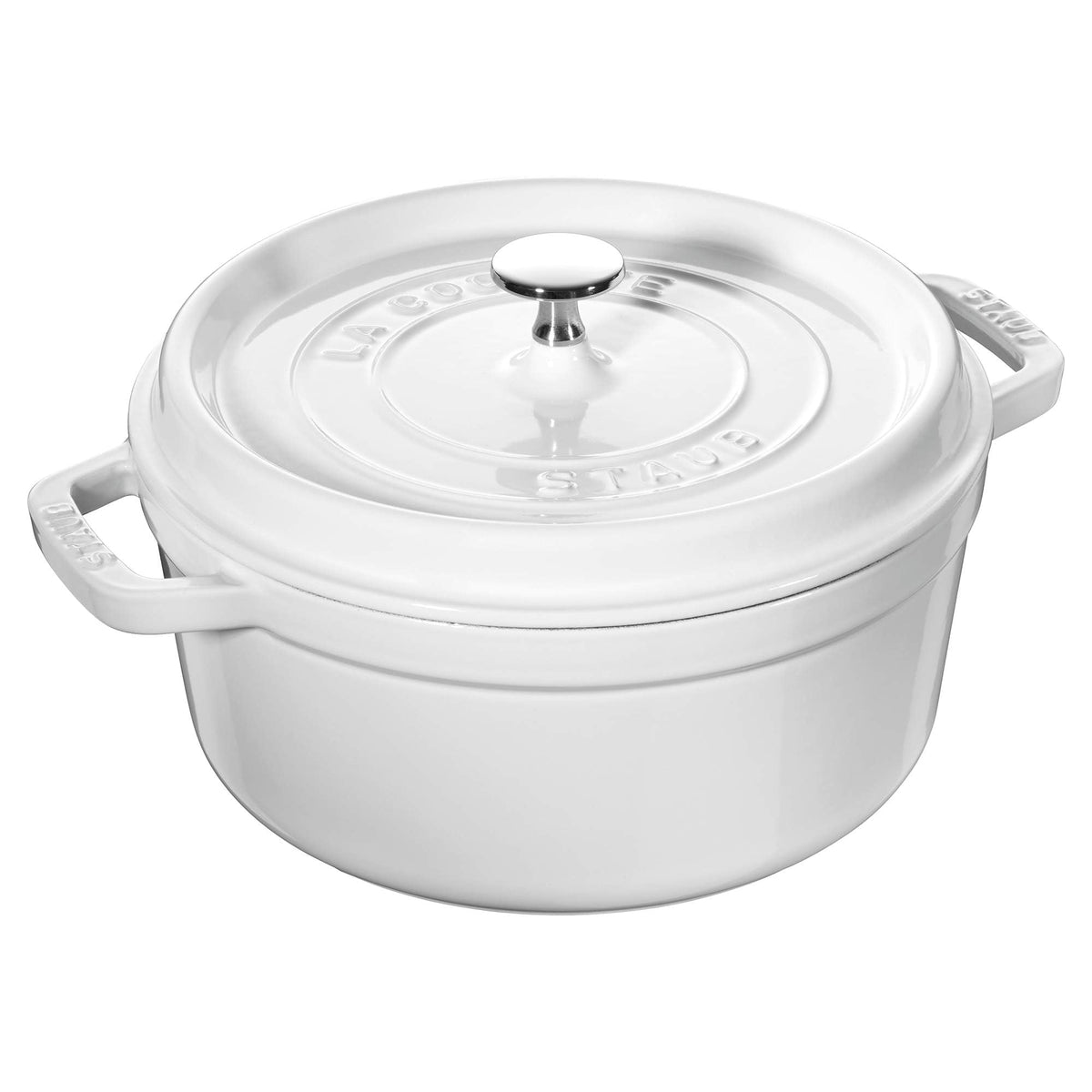 Round Cast Iron Dutch Oven With Enameled Interior