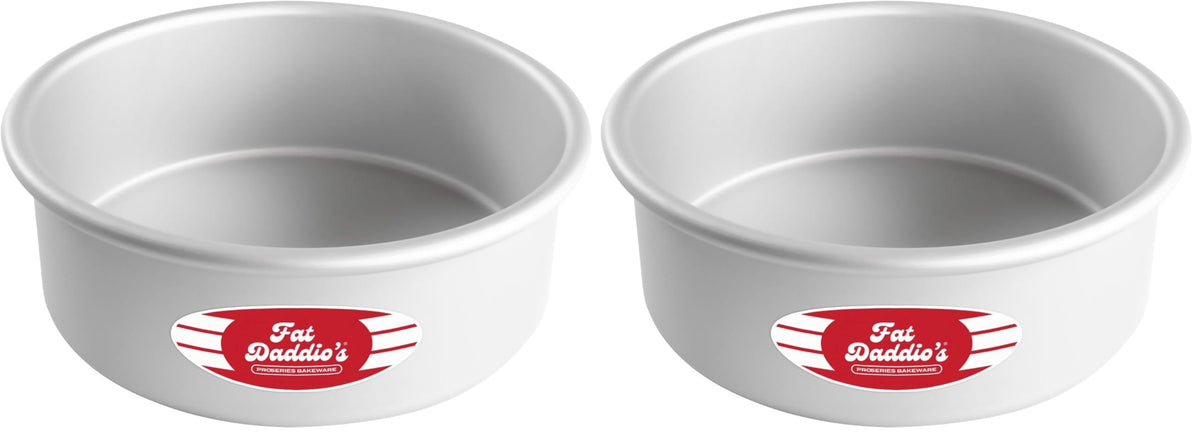Anodized Aluminum Cake Pan Set for Even Baking