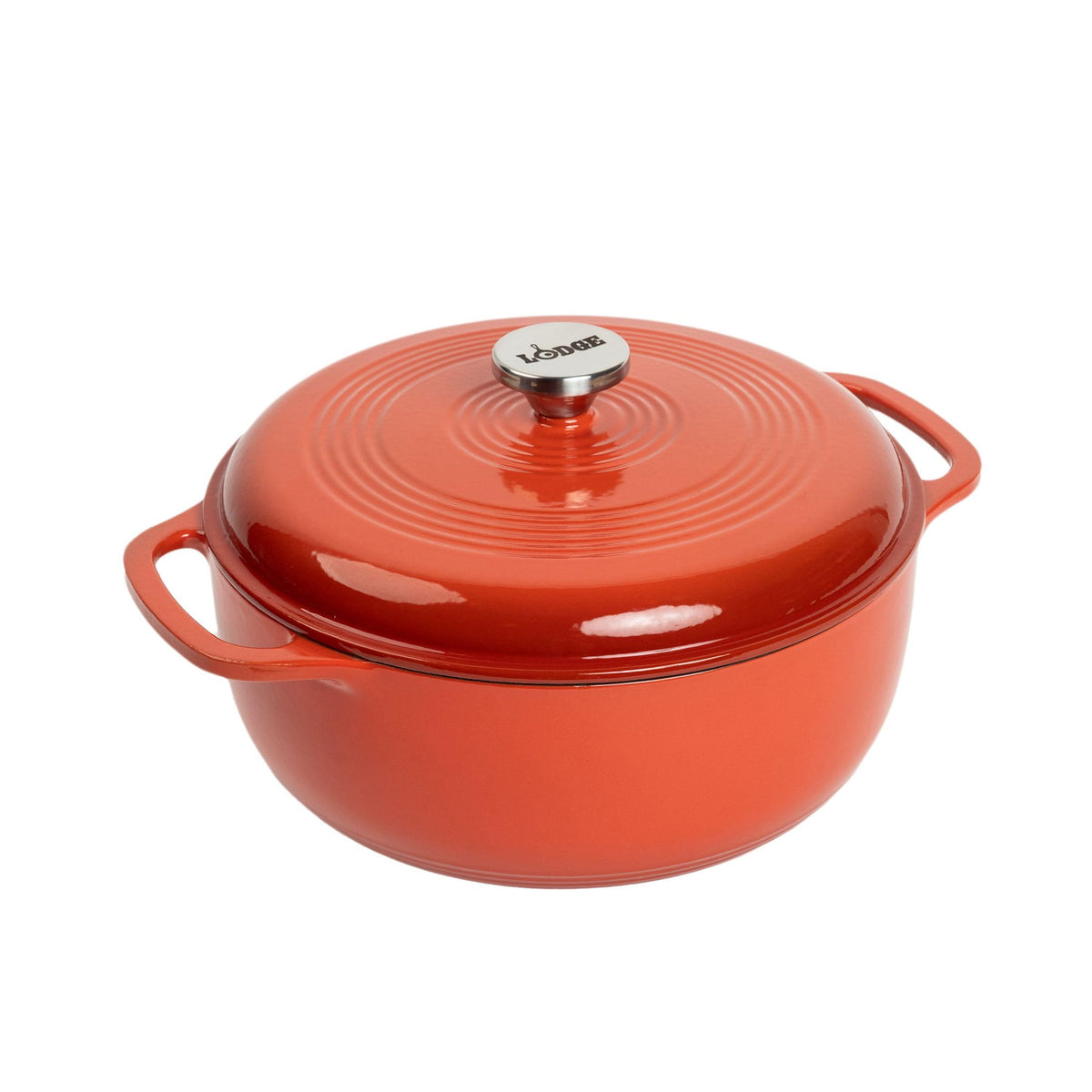 Enamel Cast Iron Dutch Oven With Moisture-Seal Lid