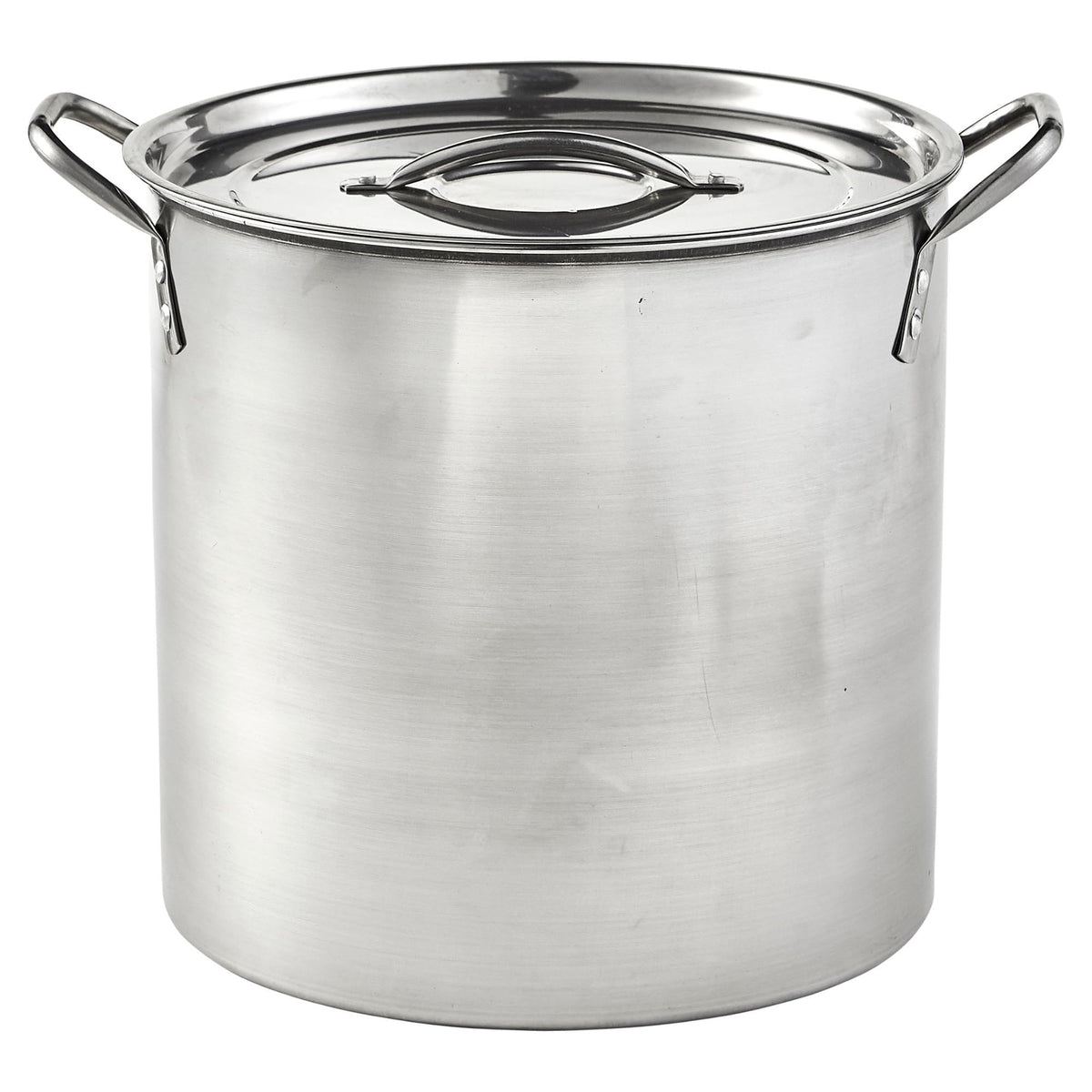 Stainless Steel Stock Pot With Secure-Fit Lid