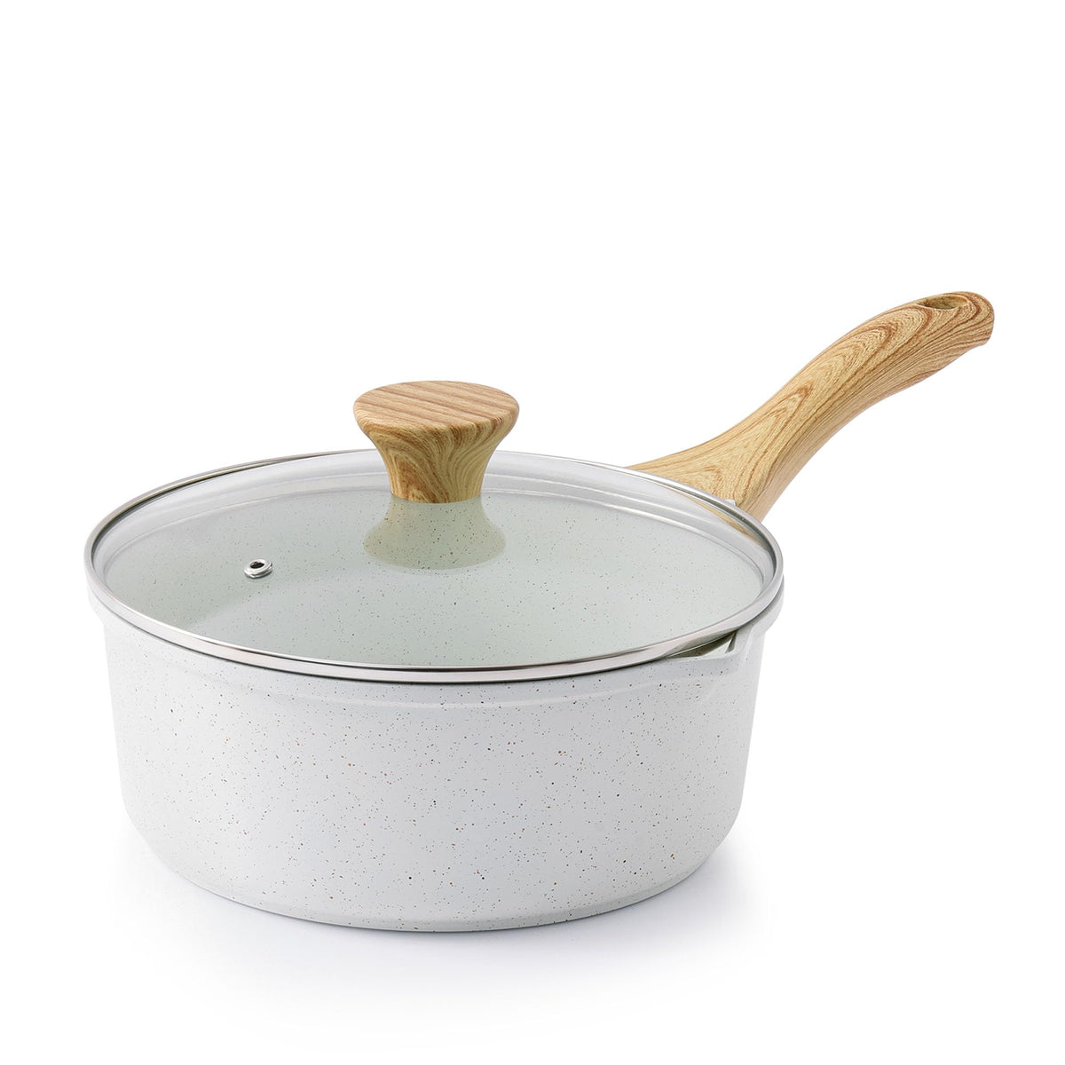 Nonstick Saucepan With Lid & Stay-Cool Handle