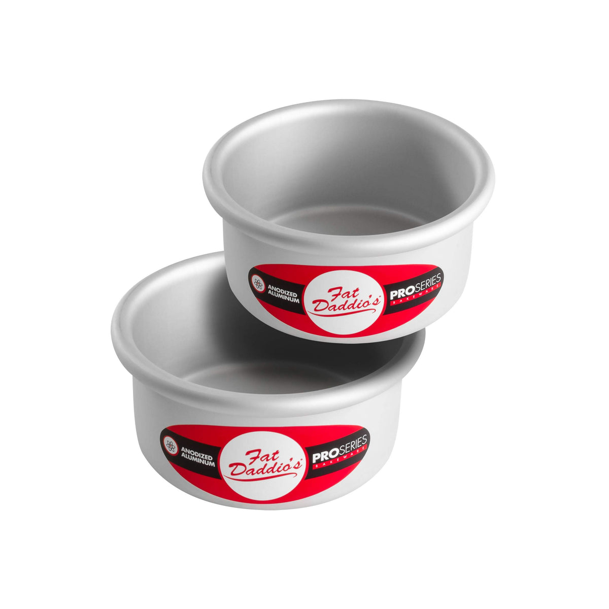 Anodized Aluminum Cake Pan Set for Even Baking