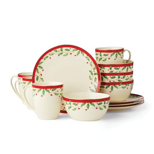Nesting Dinnerware Set With Space-Saving Design