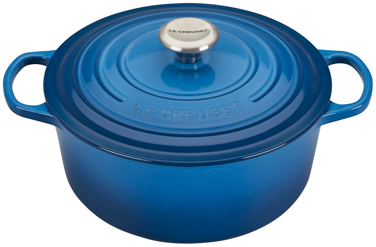 Signature Round Dutch Oven With Enameled Finish