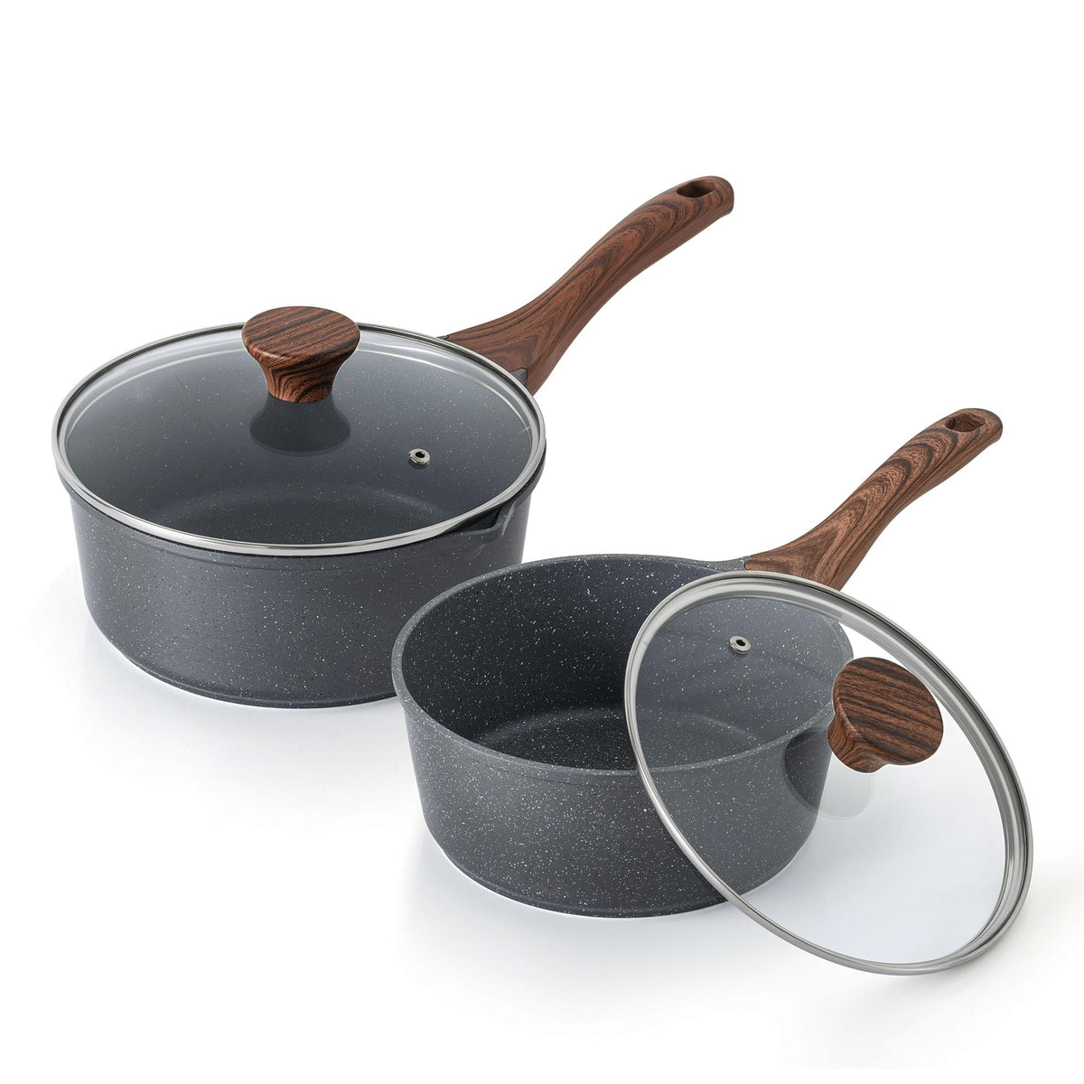 Nonstick Saucepan With Lid & Stay-Cool Handle