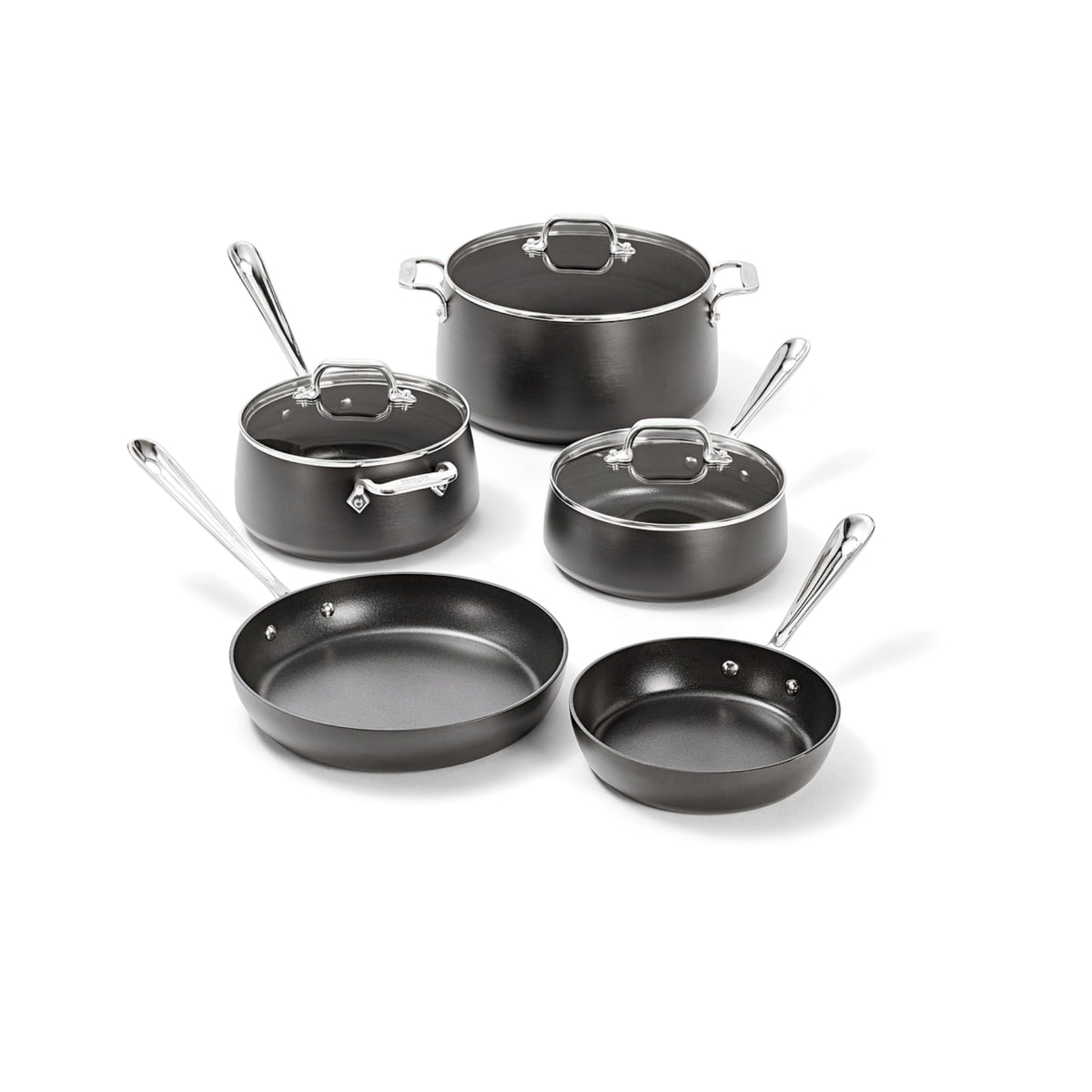 Hard-Anodized Nonstick Fry Pan for Induction