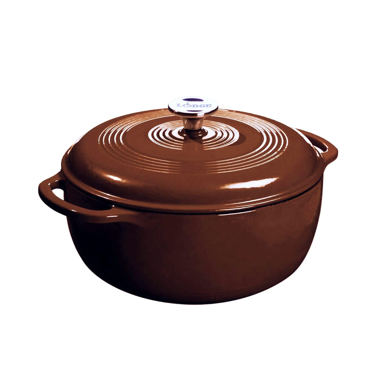 Enamel Cast Iron Dutch Oven With Moisture-Seal Lid