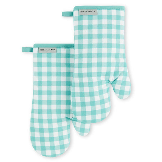 Kitchenaid Gingham Mini Oven Cotton Hand pot holder
