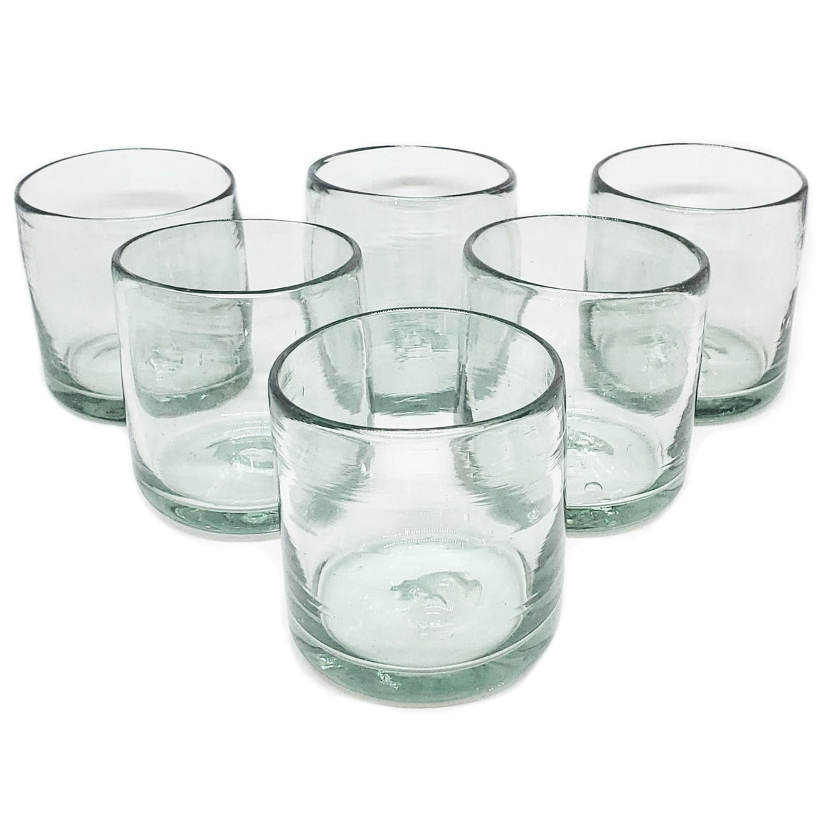 Hand-Blown Glassware Set With Artisan Finish