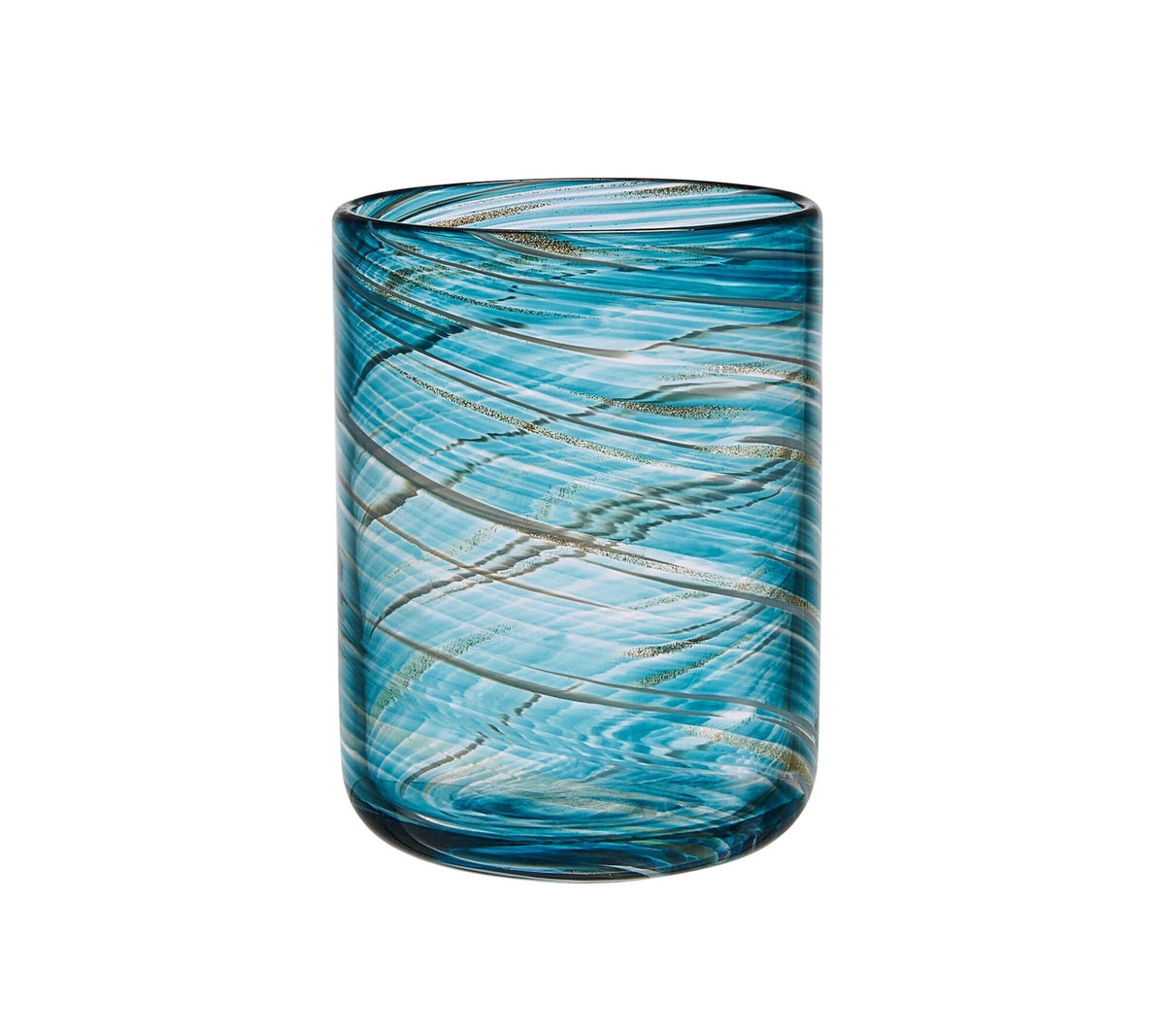 Color Swirl Dinnerware Set With Artisan Glaze