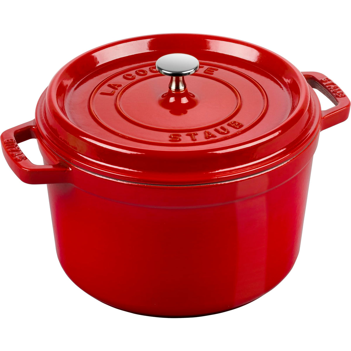Round Cast Iron Dutch Oven With Enameled Interior