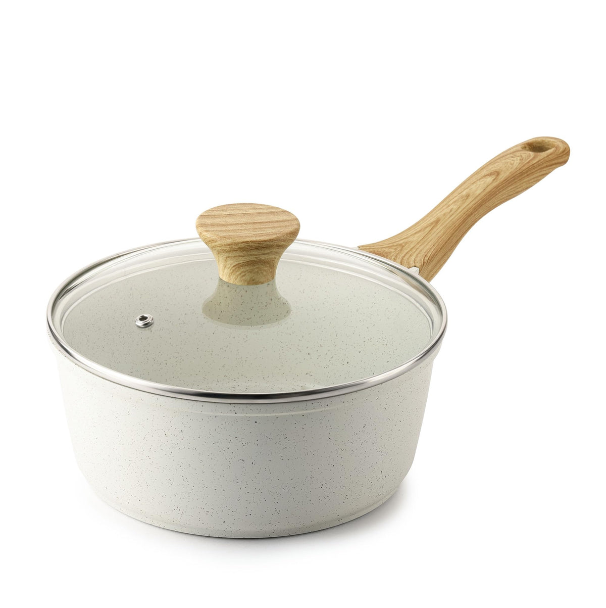 Nonstick Saucepan With Lid & Stay-Cool Handle