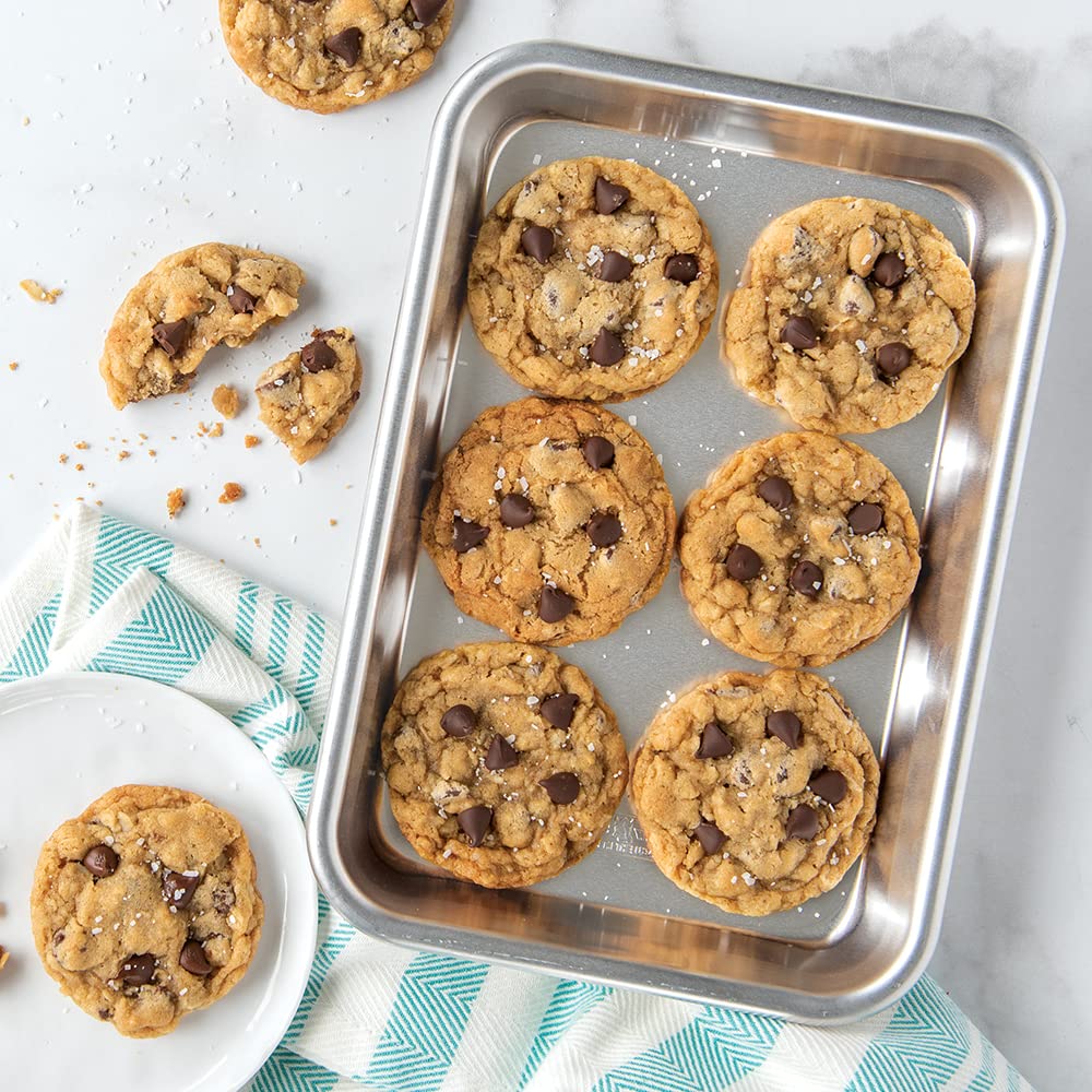 Aluminum Half Sheet Pan Set With Natural Finish