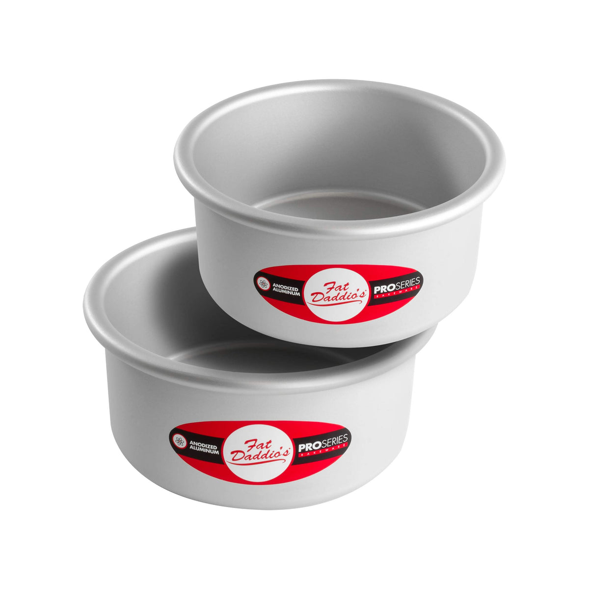 Anodized Aluminum Cake Pan Set for Even Baking