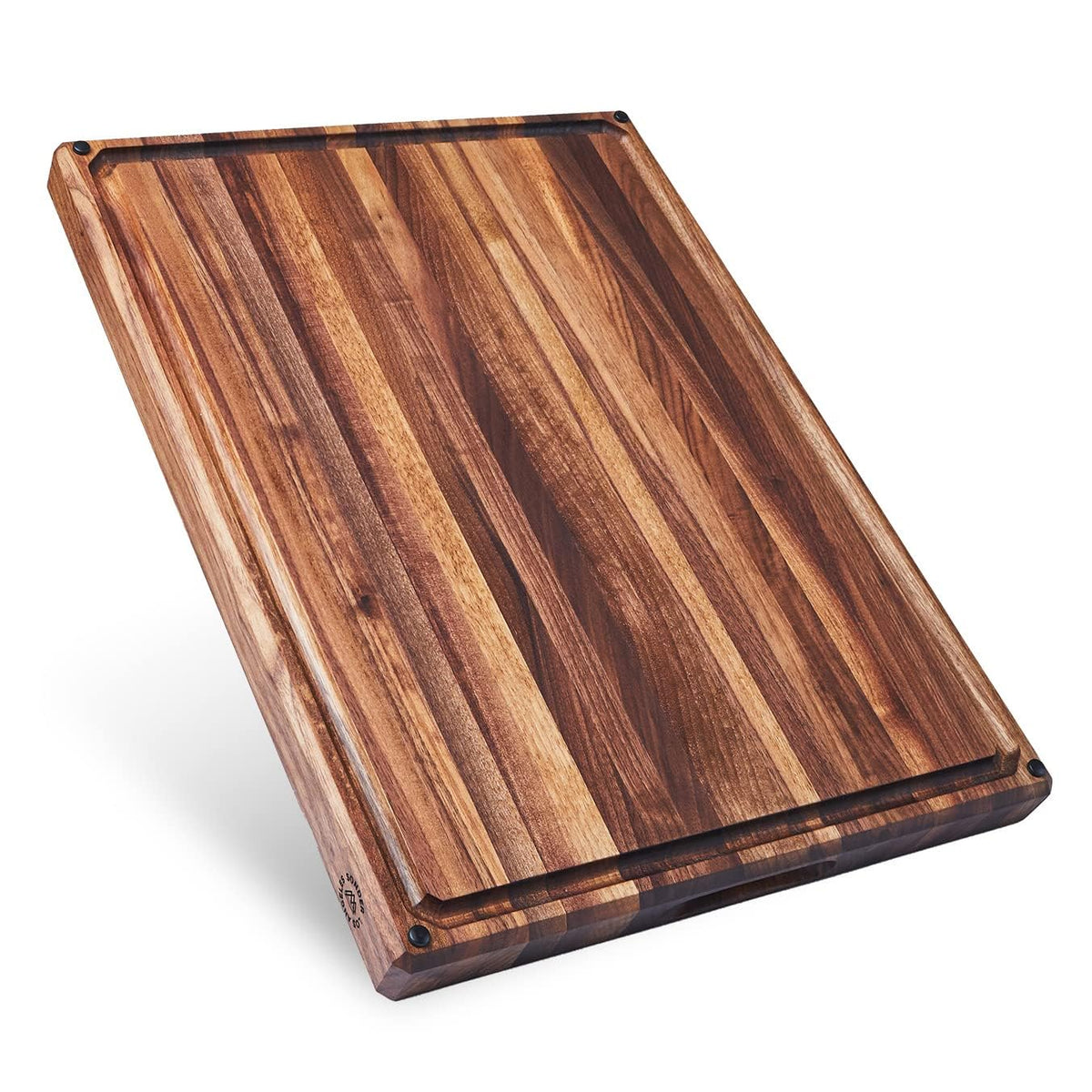 Walnut Cutting Board With End-Grain Construction