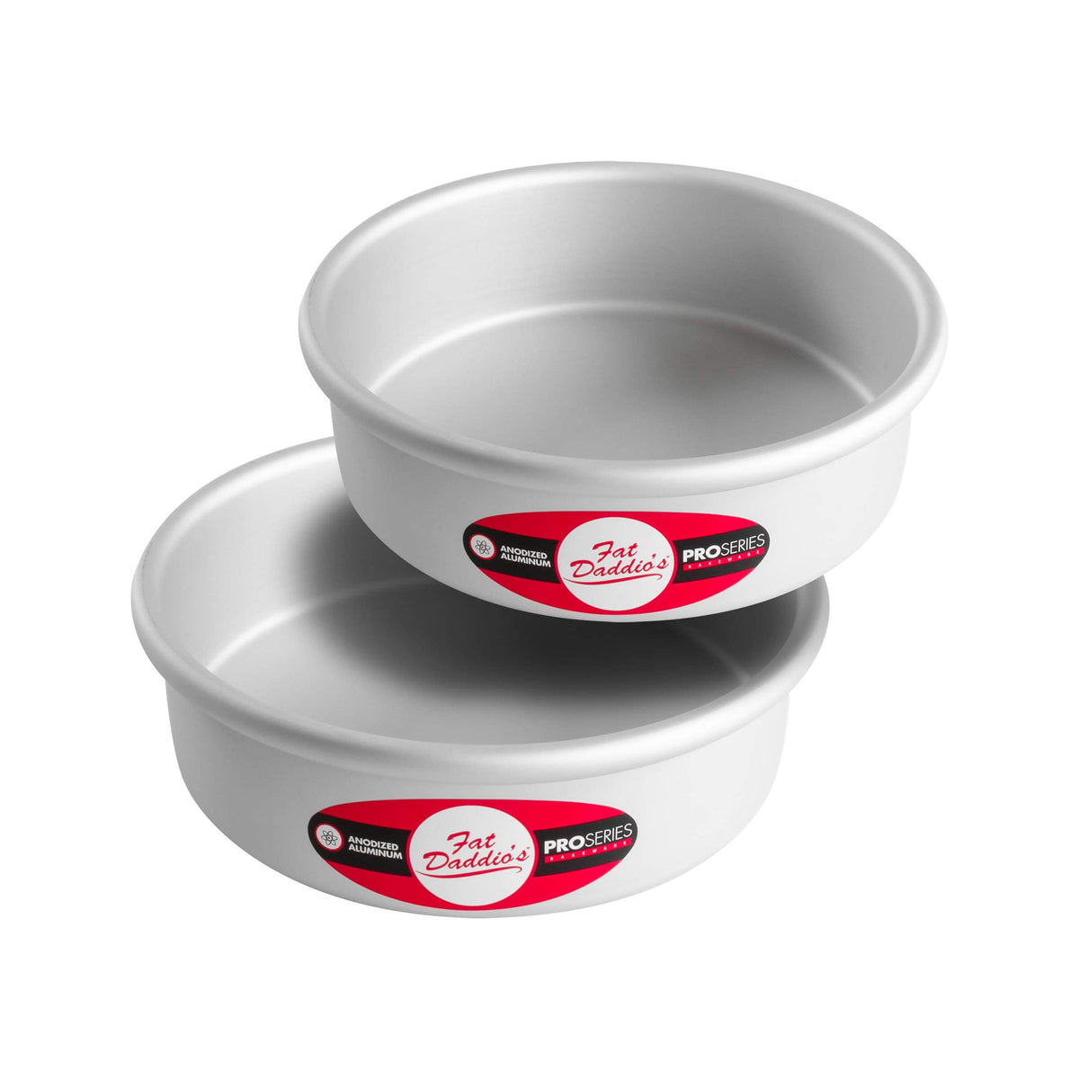 Anodized Aluminum Cake Pan Set for Even Baking