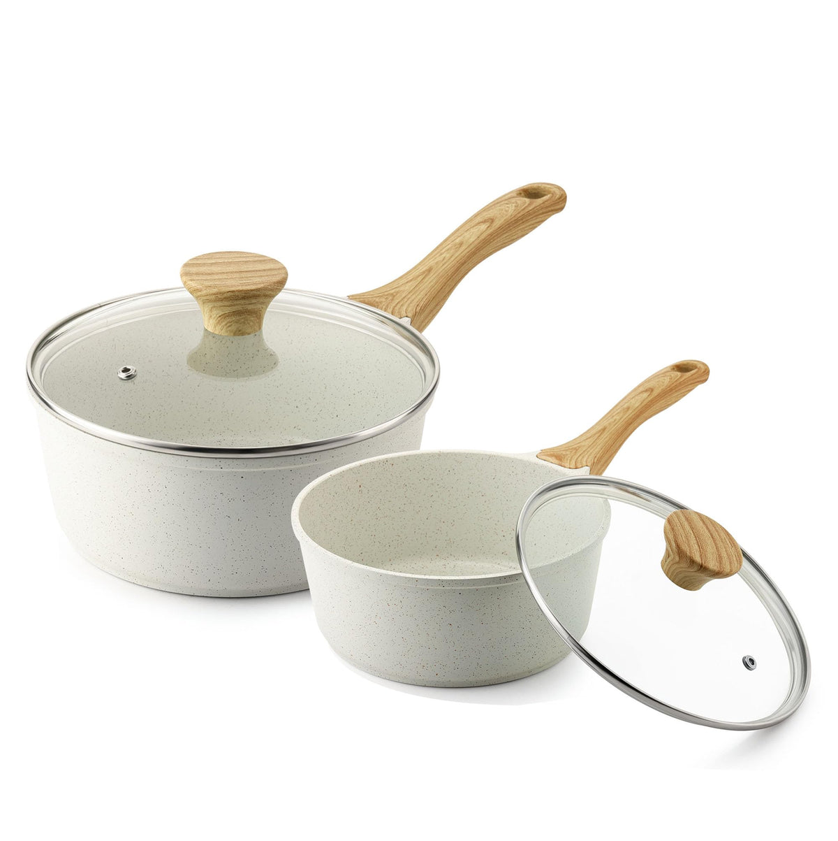 Nonstick Saucepan With Lid & Stay-Cool Handle