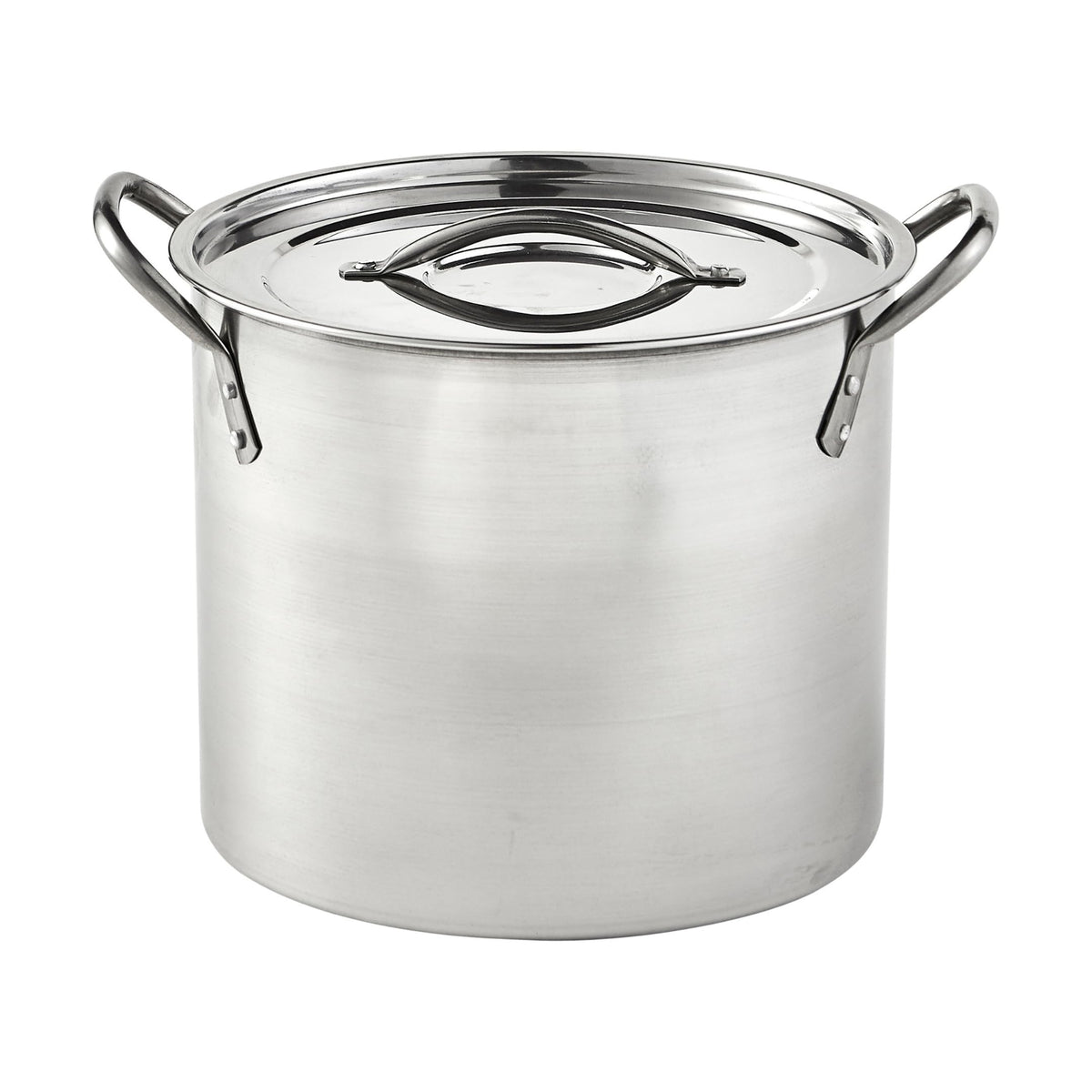 Stainless Steel Stock Pot With Secure-Fit Lid