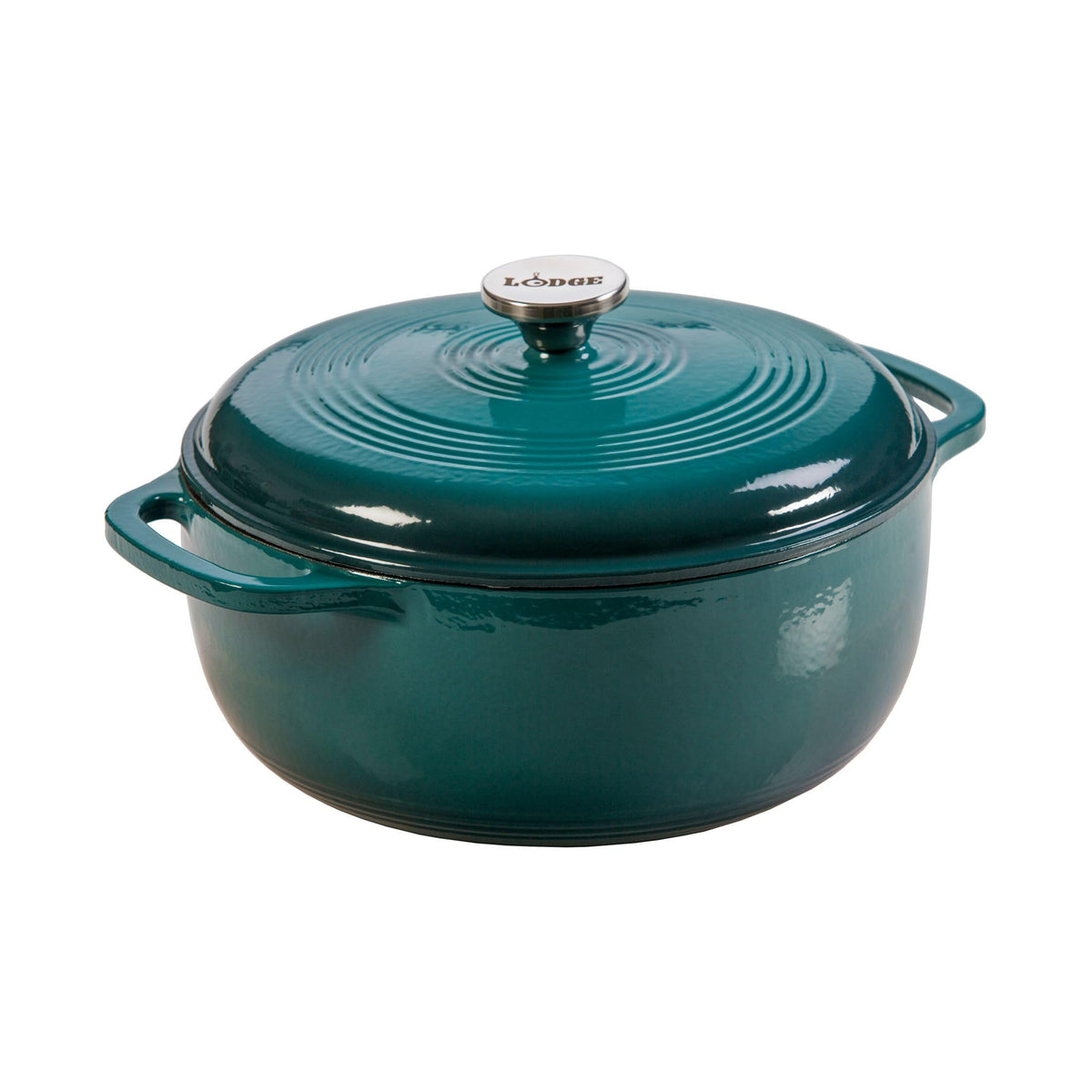 Enamel Cast Iron Dutch Oven With Moisture-Seal Lid