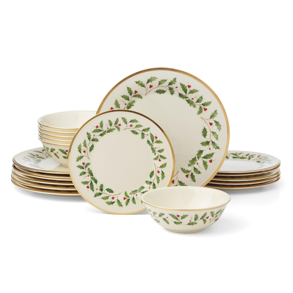 Nesting Dinnerware Set With Space-Saving Design