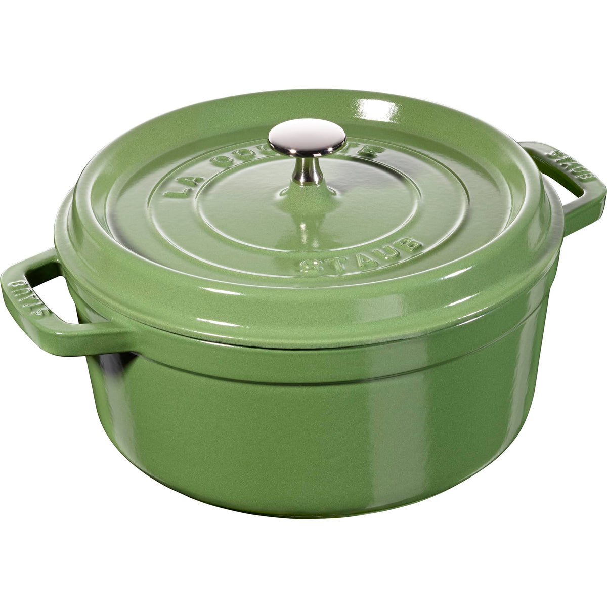 Round Cast Iron Dutch Oven With Enameled Interior