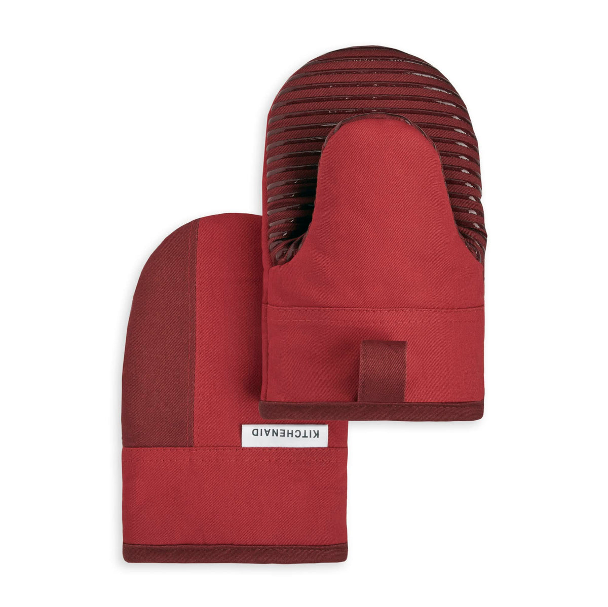 Mini Oven Mitt Set With Two-Tone Cotton Design