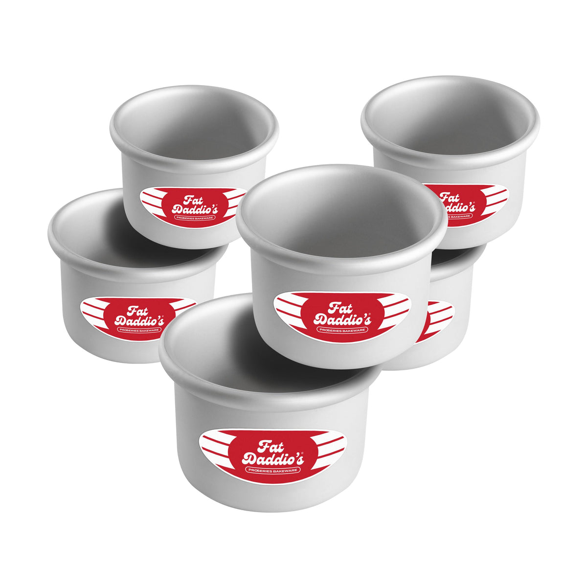 Anodized Aluminum Cake Pan Set for Even Baking