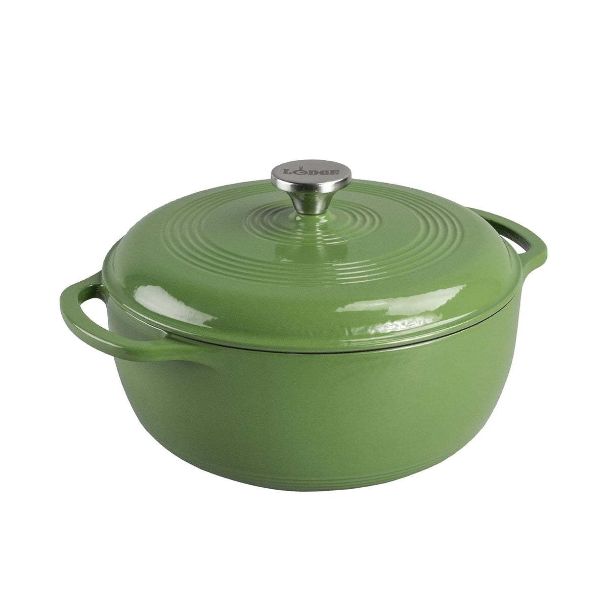 Enamel Cast Iron Dutch Oven With Moisture-Seal Lid
