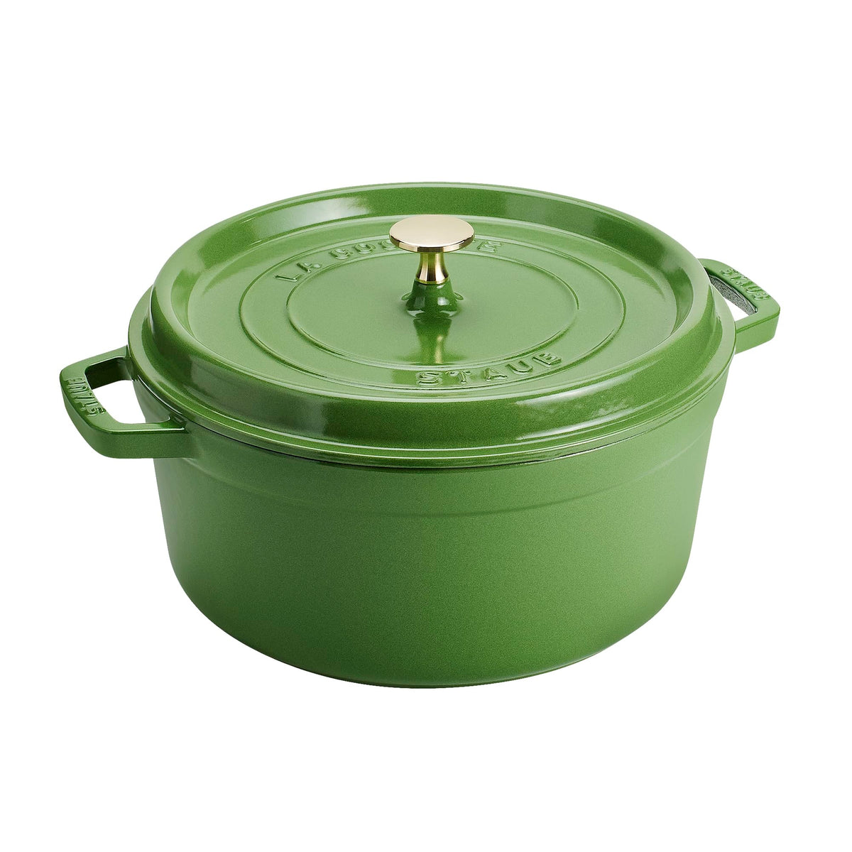 Round Cast Iron Dutch Oven With Enameled Interior