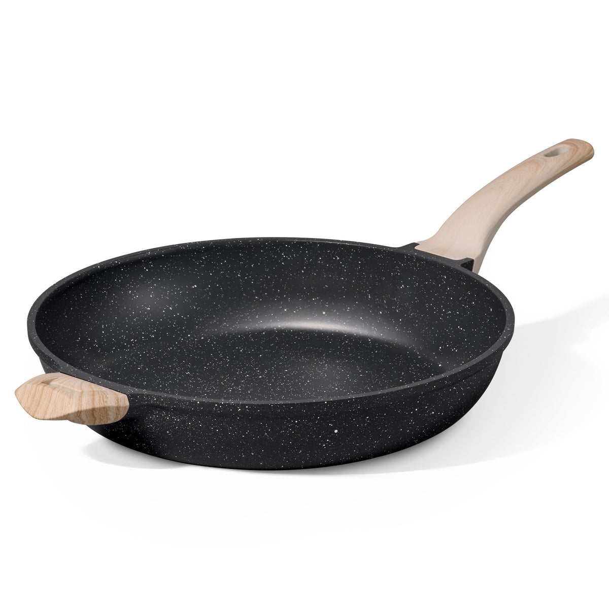 Granite Nonstick Frying Pan With Stay-Cool Handle