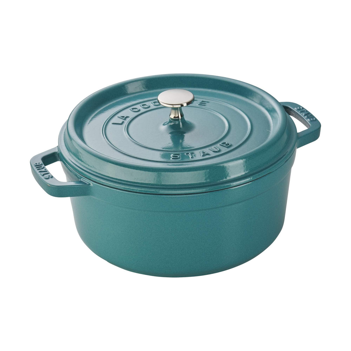Round Cast Iron Dutch Oven With Enameled Interior