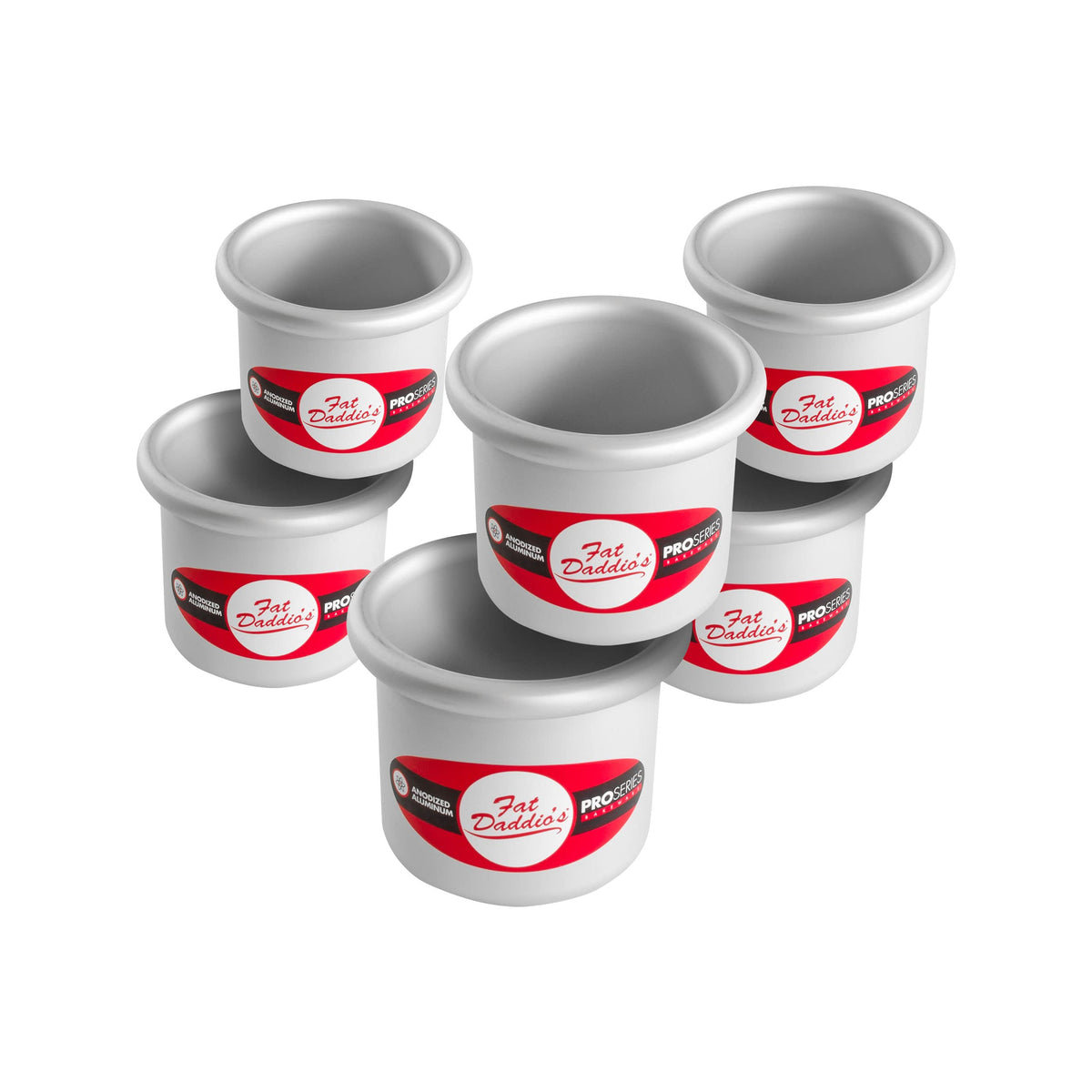 Anodized Aluminum Cake Pan Set for Even Baking
