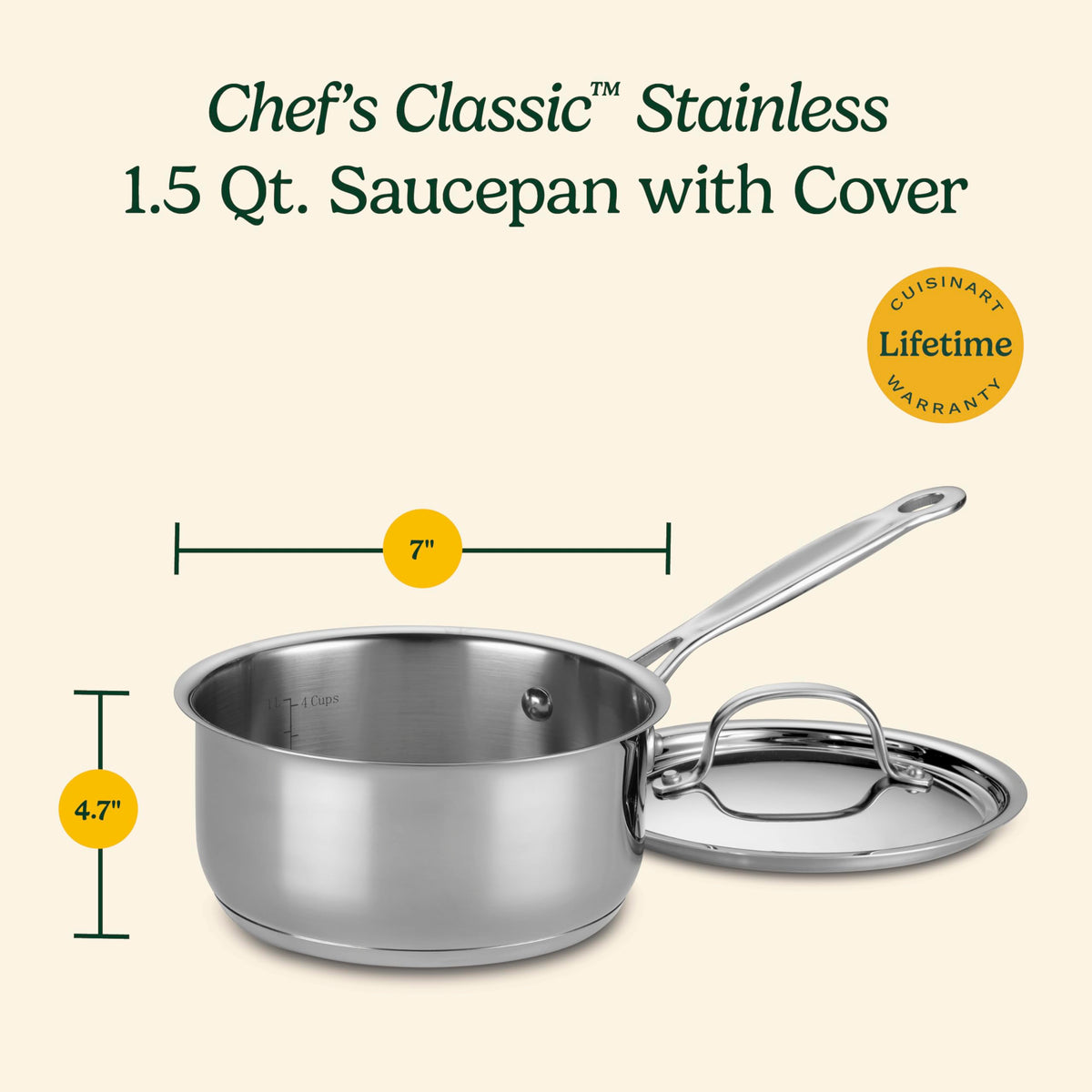 Stainless Steel Cooking Pot With Polished Finish