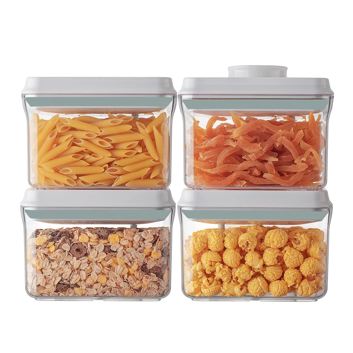 Airtight Storage Container Set With Clear Design
