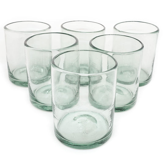 Hand-Blown Glassware Set With Artisan Finish