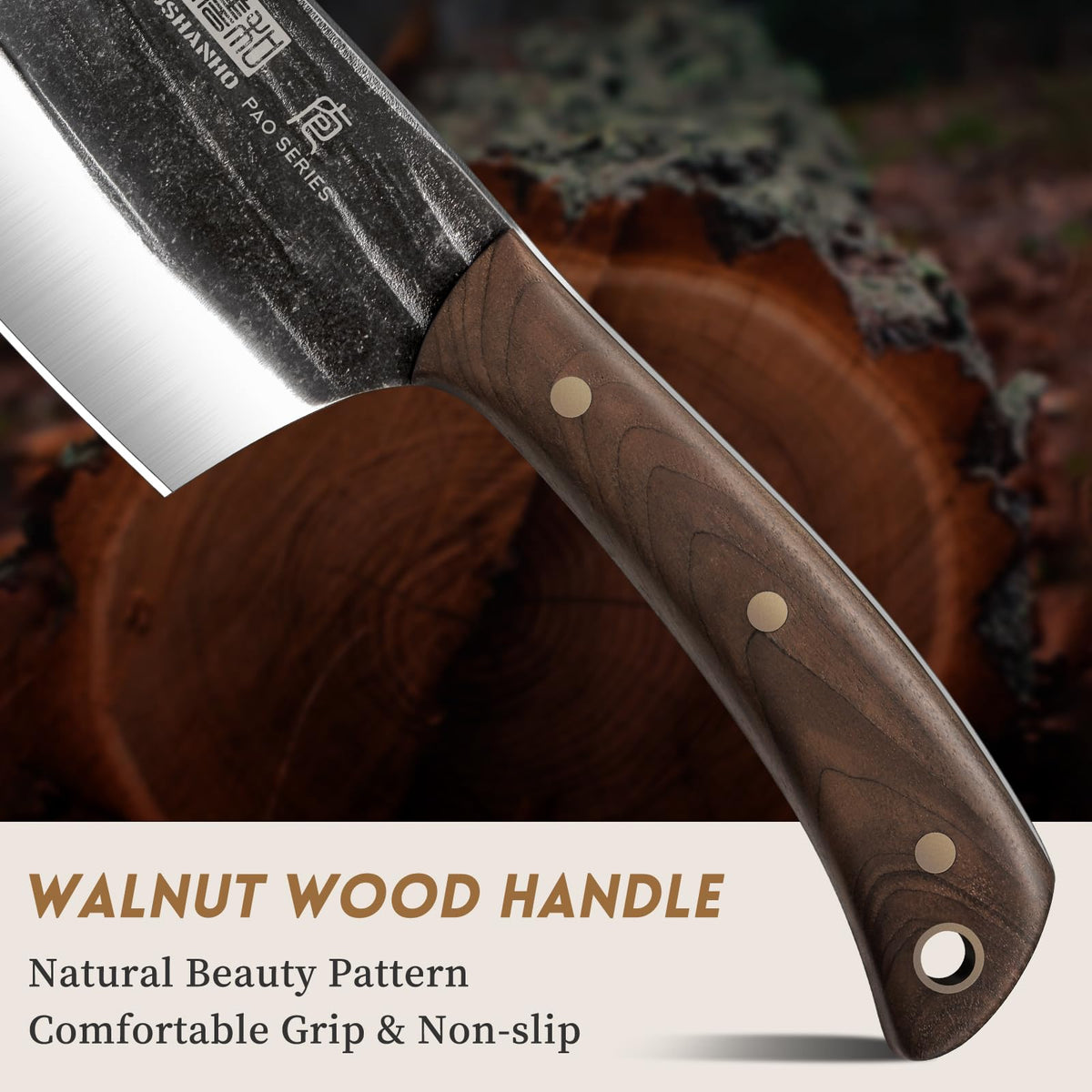 Butcher Knife Set With Precision Steel Blades