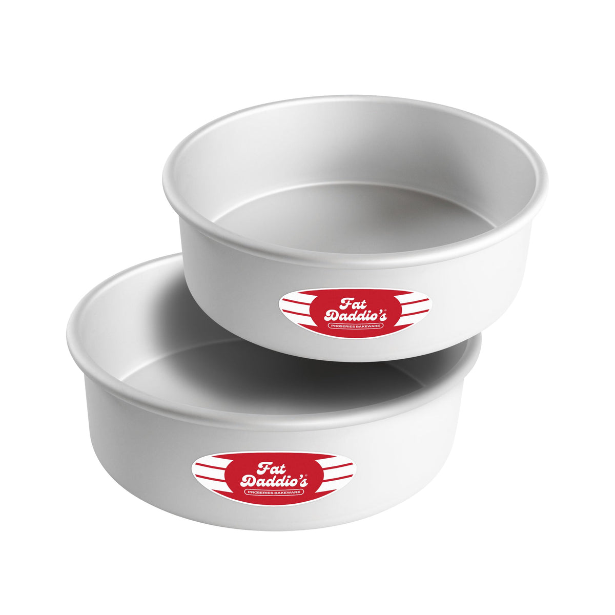 Anodized Aluminum Cake Pan Set for Even Baking