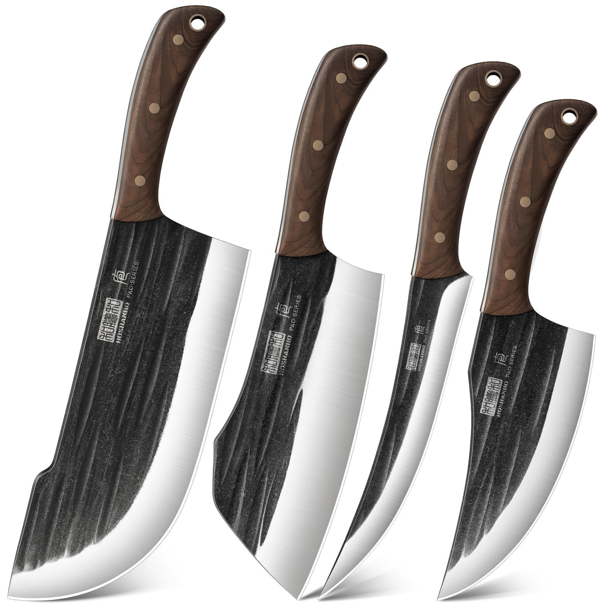 Butcher Knife Set With Precision Steel Blades