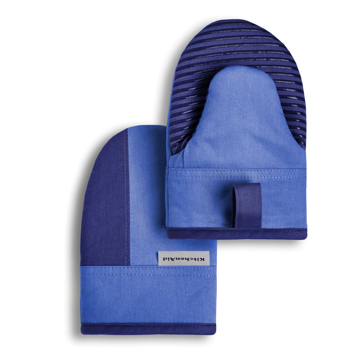 Mini Oven Mitt Set With Two-Tone Cotton Design