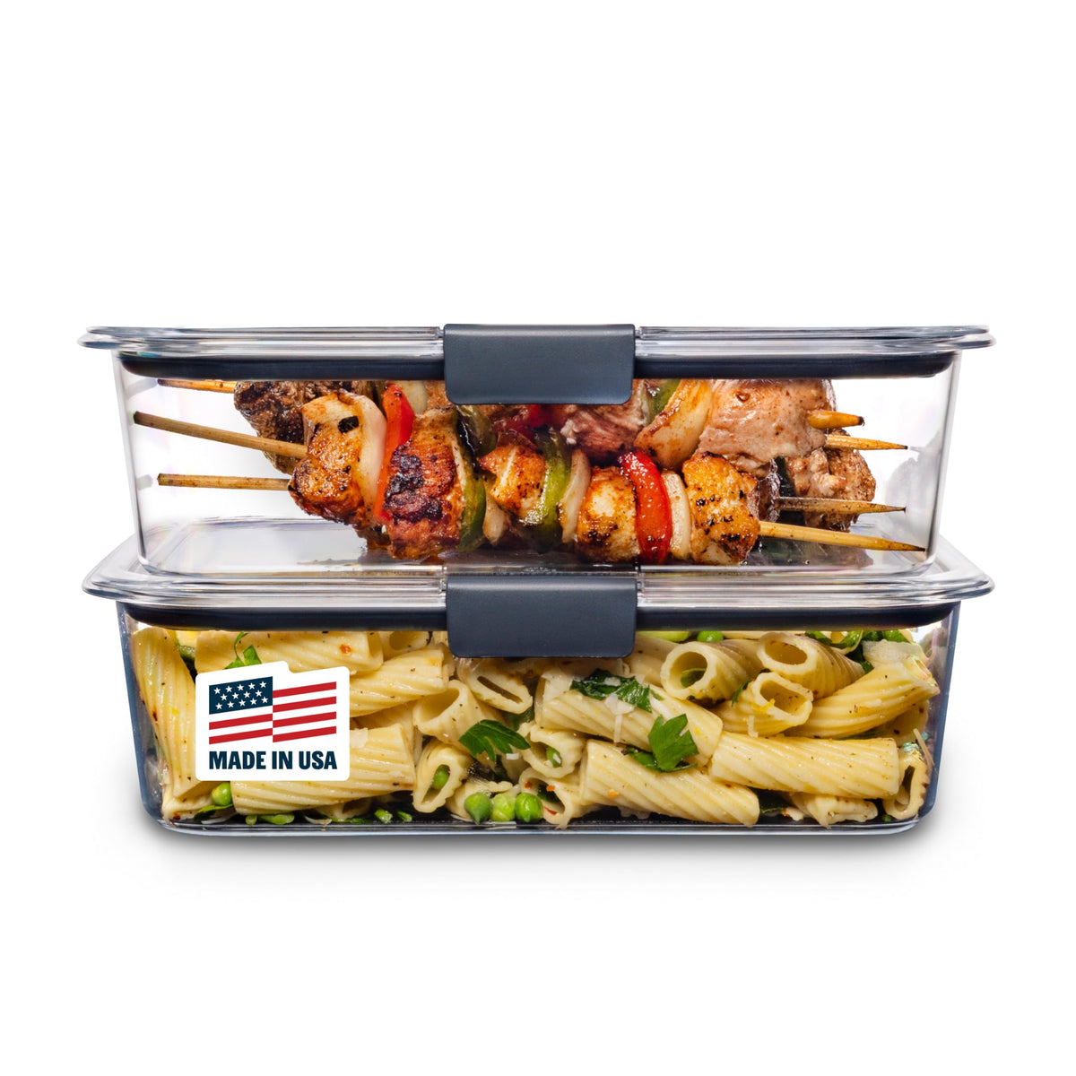 Meal Prep Containers With Dual Compartments