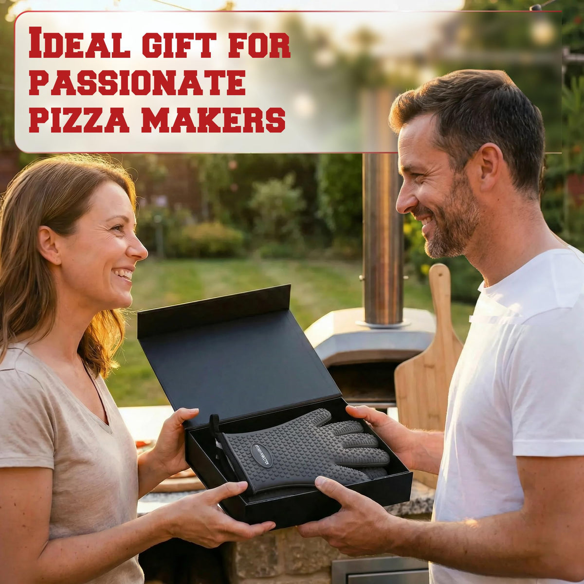 Pizza Oven Gloves With Heat-Resistant Protection