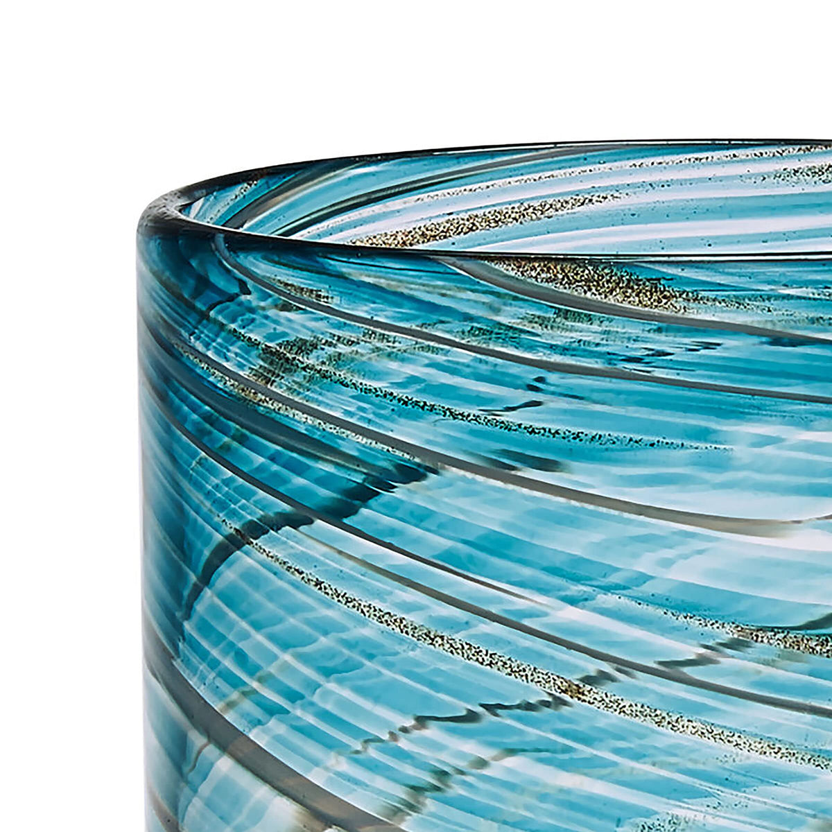 Color Swirl Dinnerware Set With Artisan Glaze