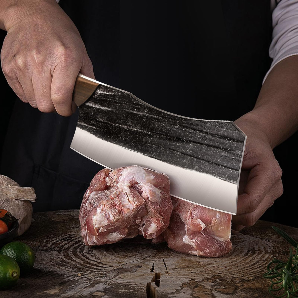Butcher Knife Set With Precision Steel Blades