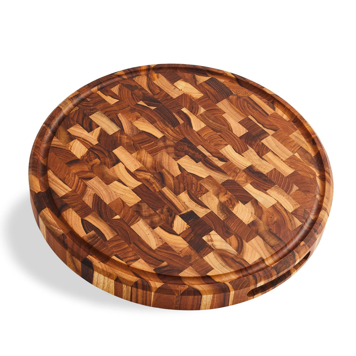 Walnut Cutting Board With End-Grain Construction