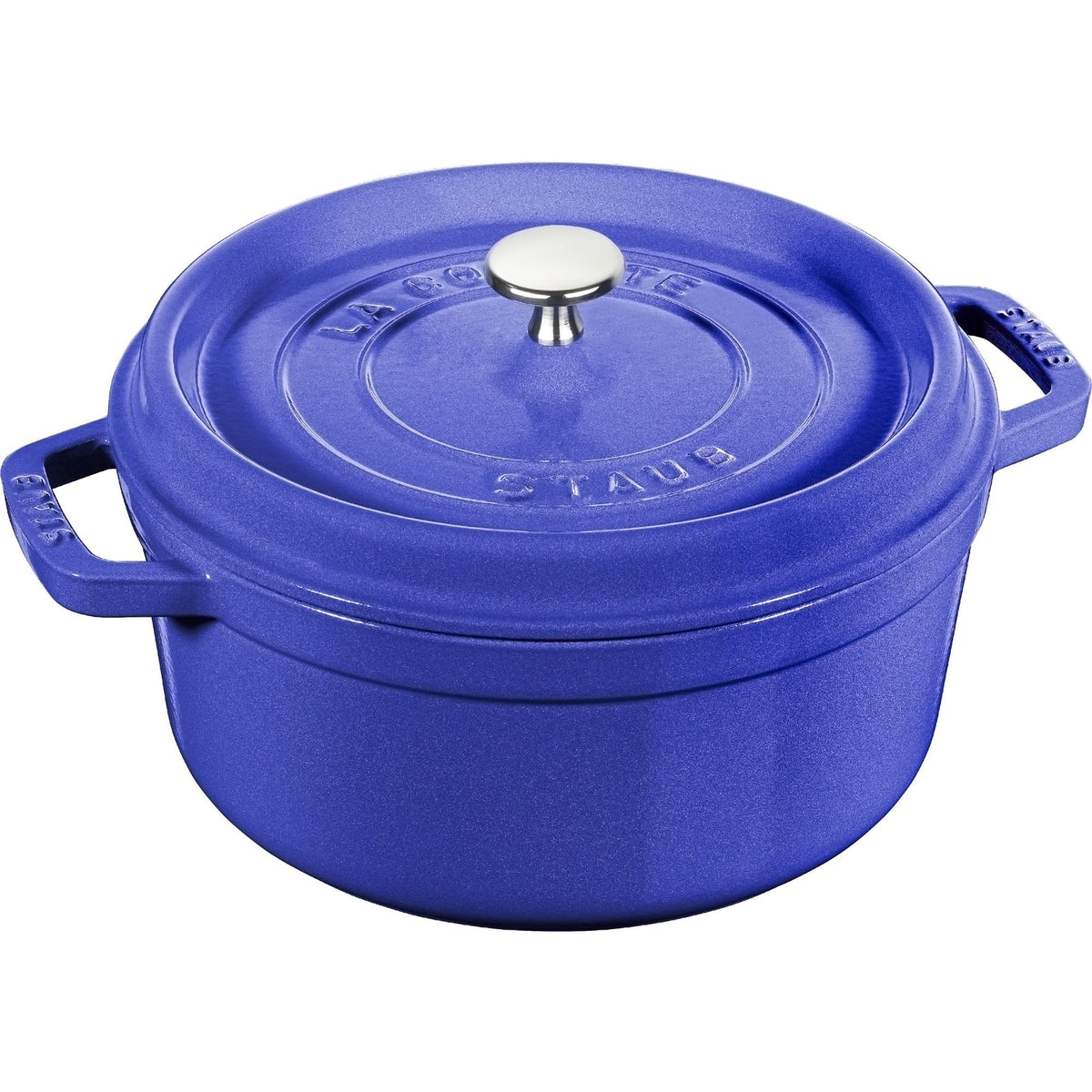 Round Cast Iron Dutch Oven With Enameled Interior