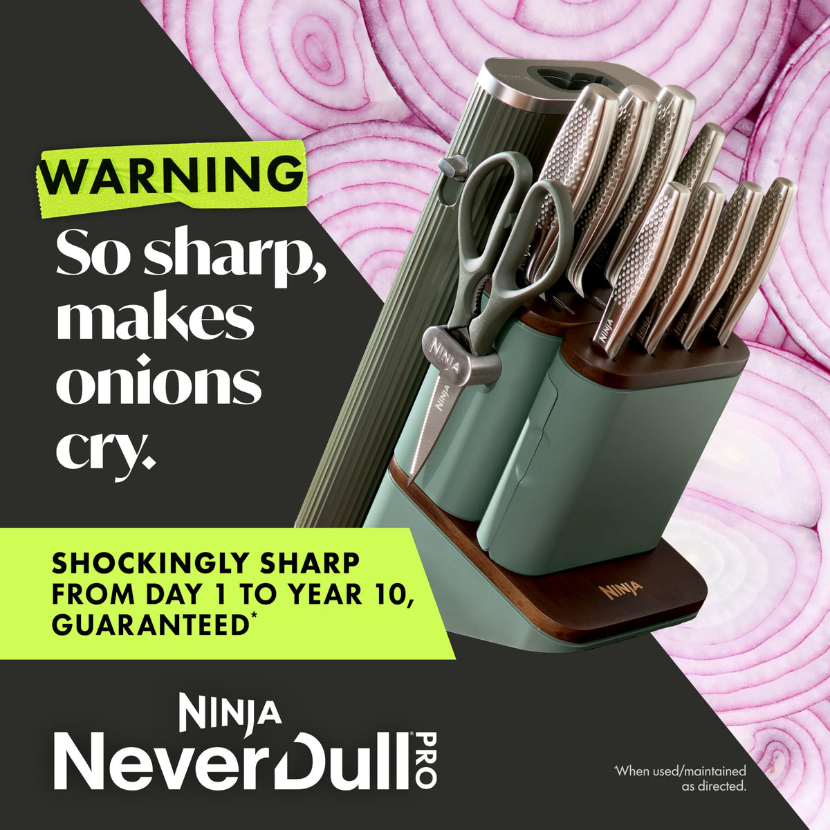 Ninja NeverDull Pro 11-Piece Sharpening Knife Set